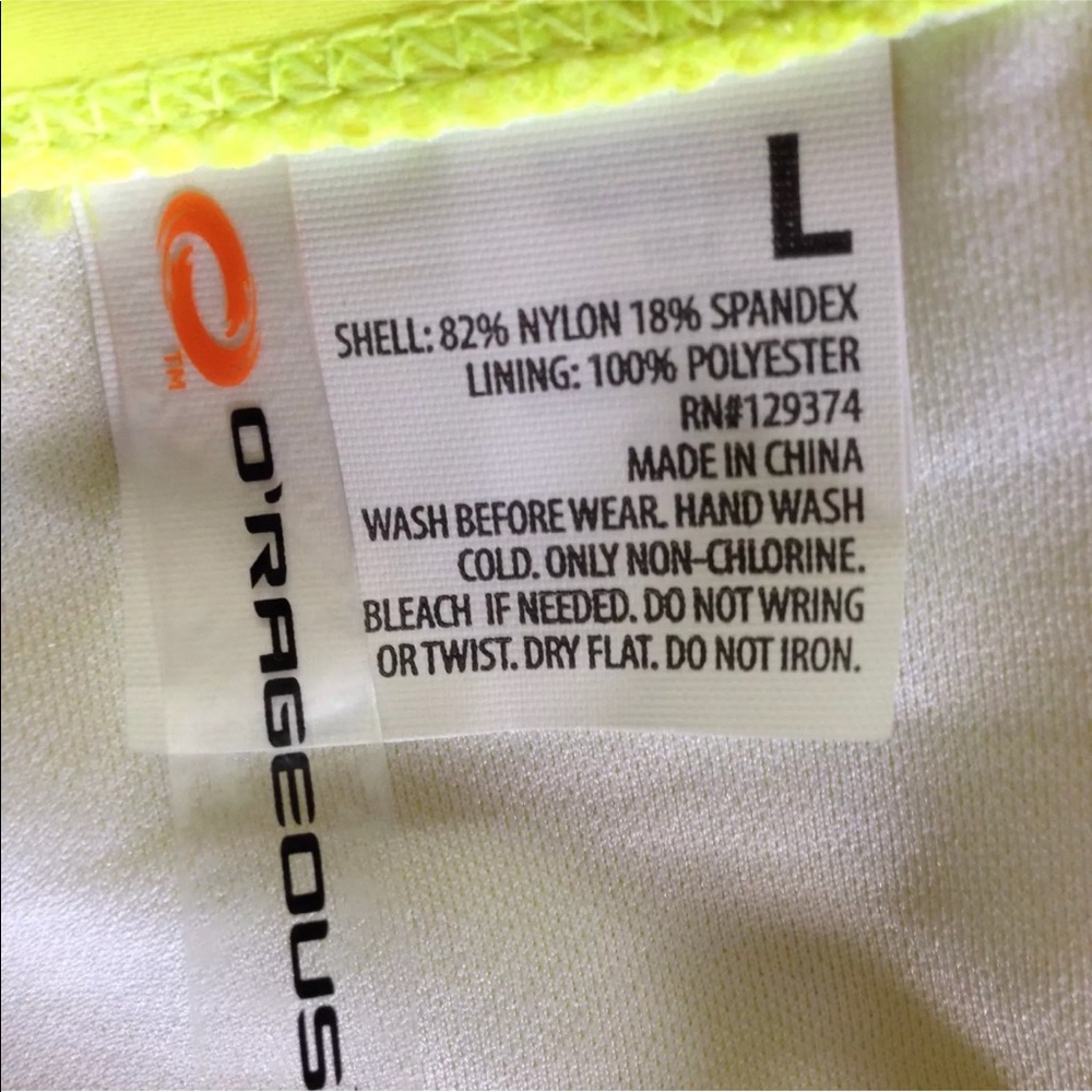 O’rageous String Bikini Swimsuit Size Large New - image 4